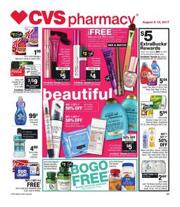 CVS Weekly Ad August 6 - 12 2017