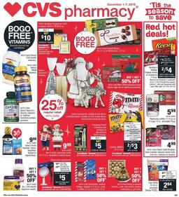 CVS Weekly Ad Dec 1–7, 2019