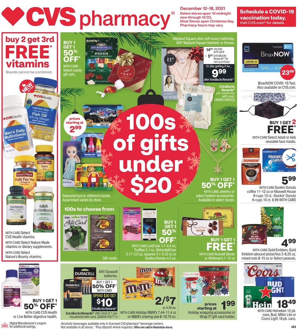 CVS Weekly Ad Dec 12 18, 2021 WeeklyAds2