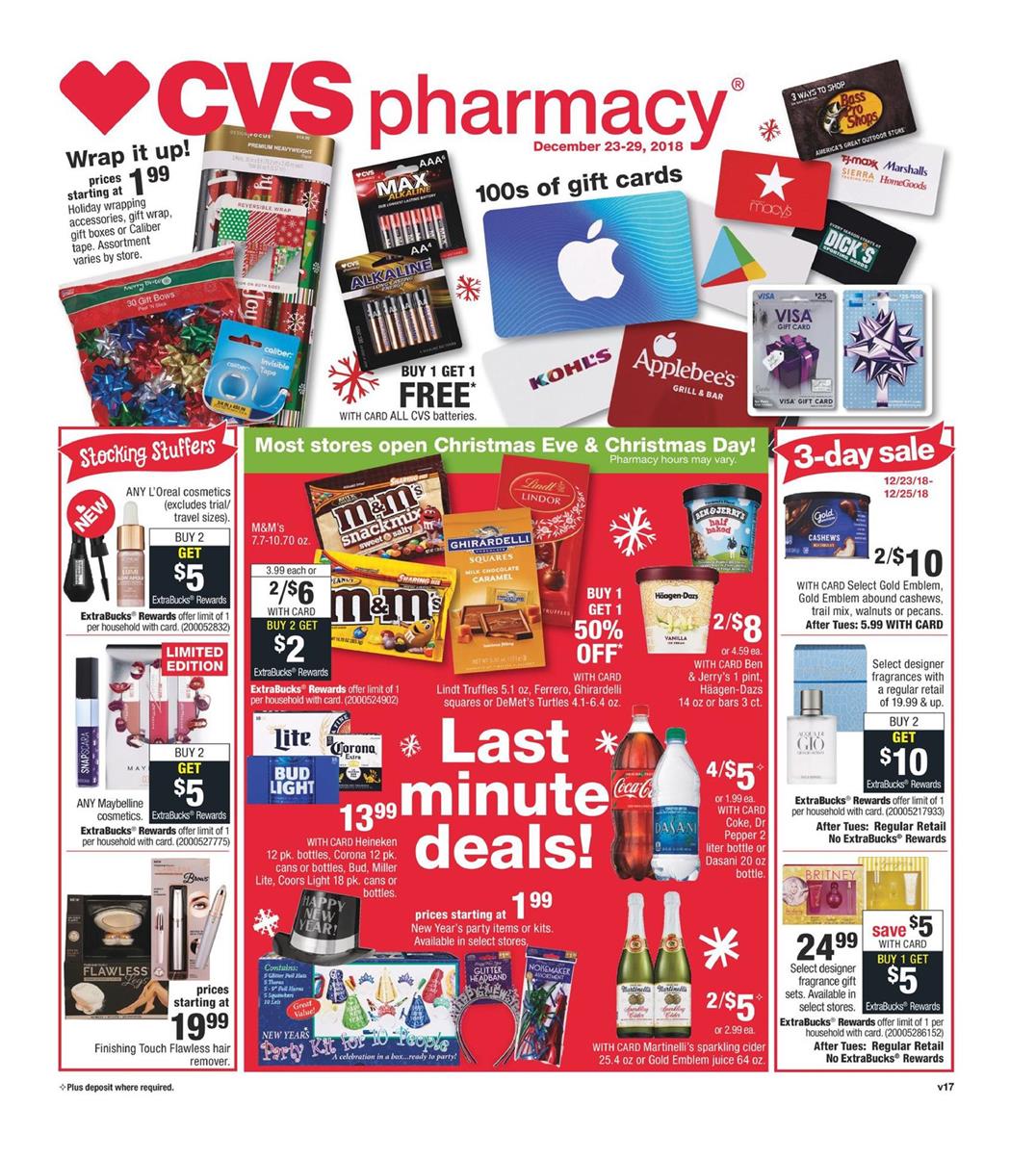 CVS Weekly Ad Dec 23 29, 2018 WeeklyAds2