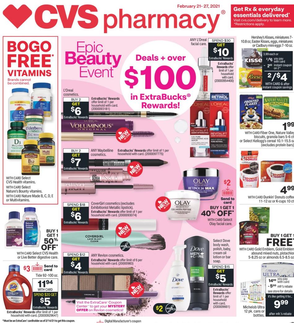 CVS Weekly Ad Feb 21 27, 2021 WeeklyAds2