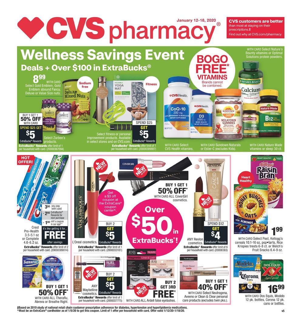CVS Weekly Ad Jan 12 18, 2020 WeeklyAds2
