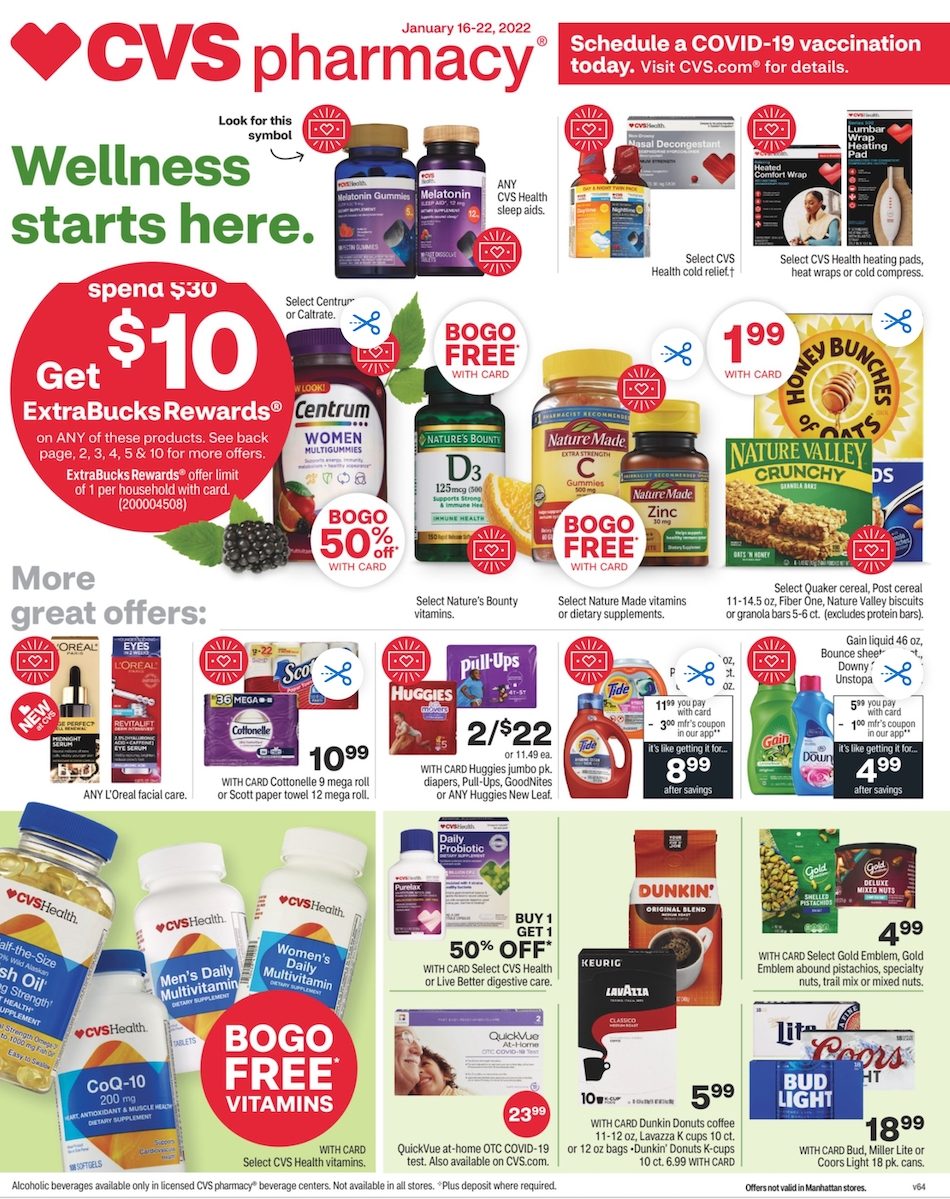 CVS Weekly Ad Jan 16 22, 2022 WeeklyAds2