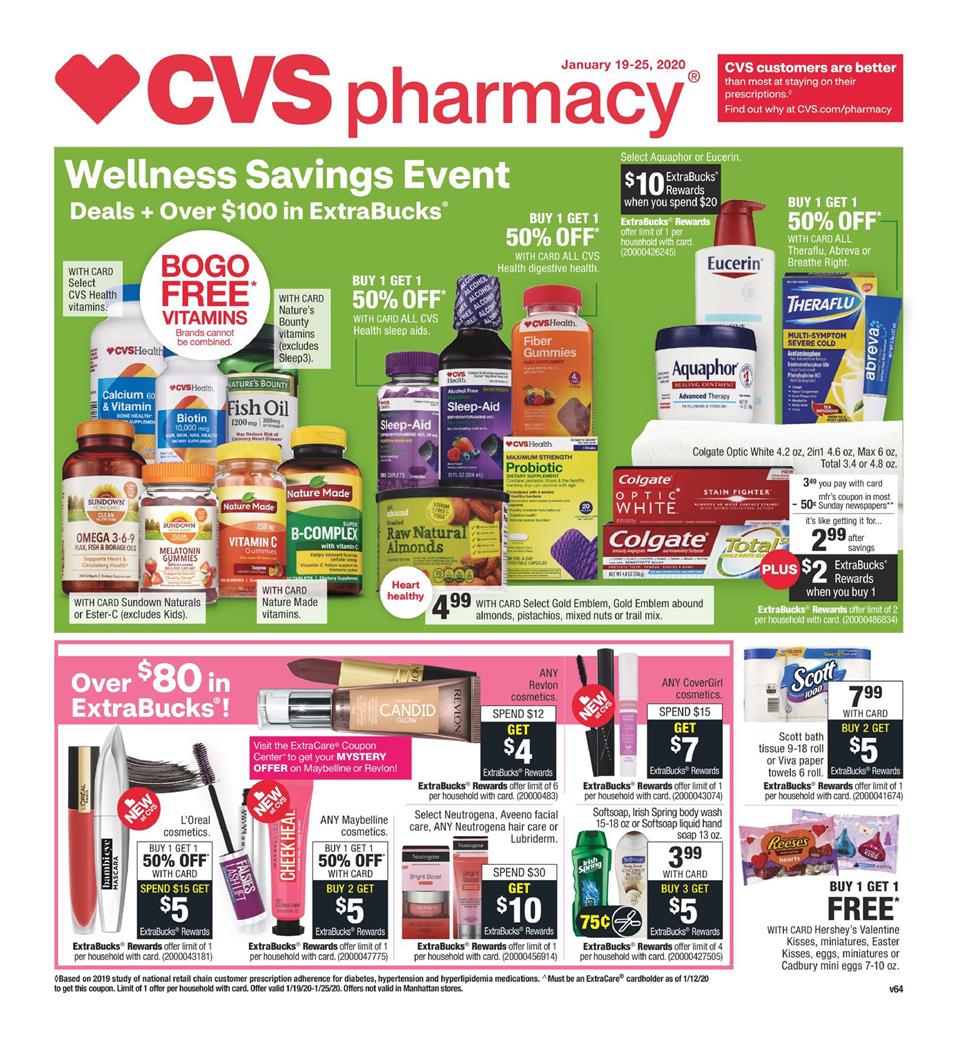 CVS Weekly Ad Jan 19 25, 2020 WeeklyAds2