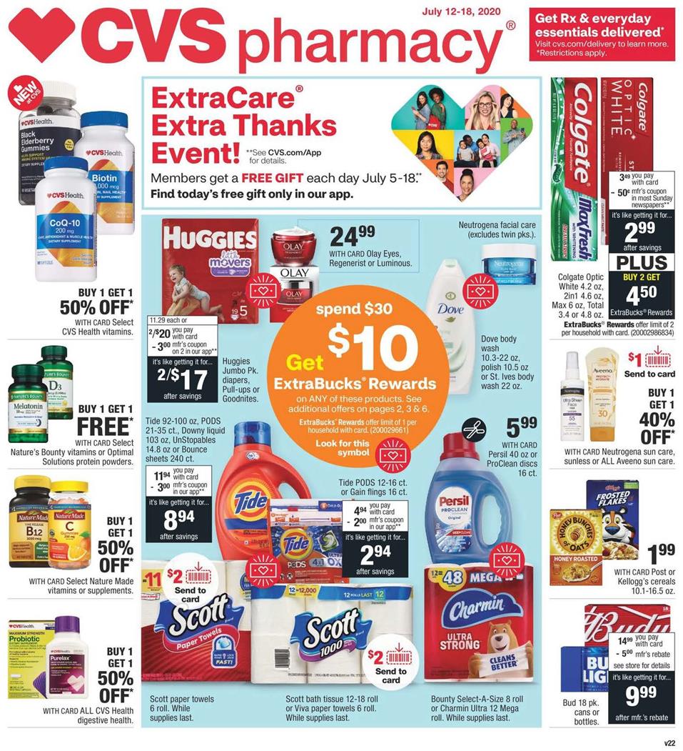 CVS Weekly Ad Jul 12 18, 2020 WeeklyAds2