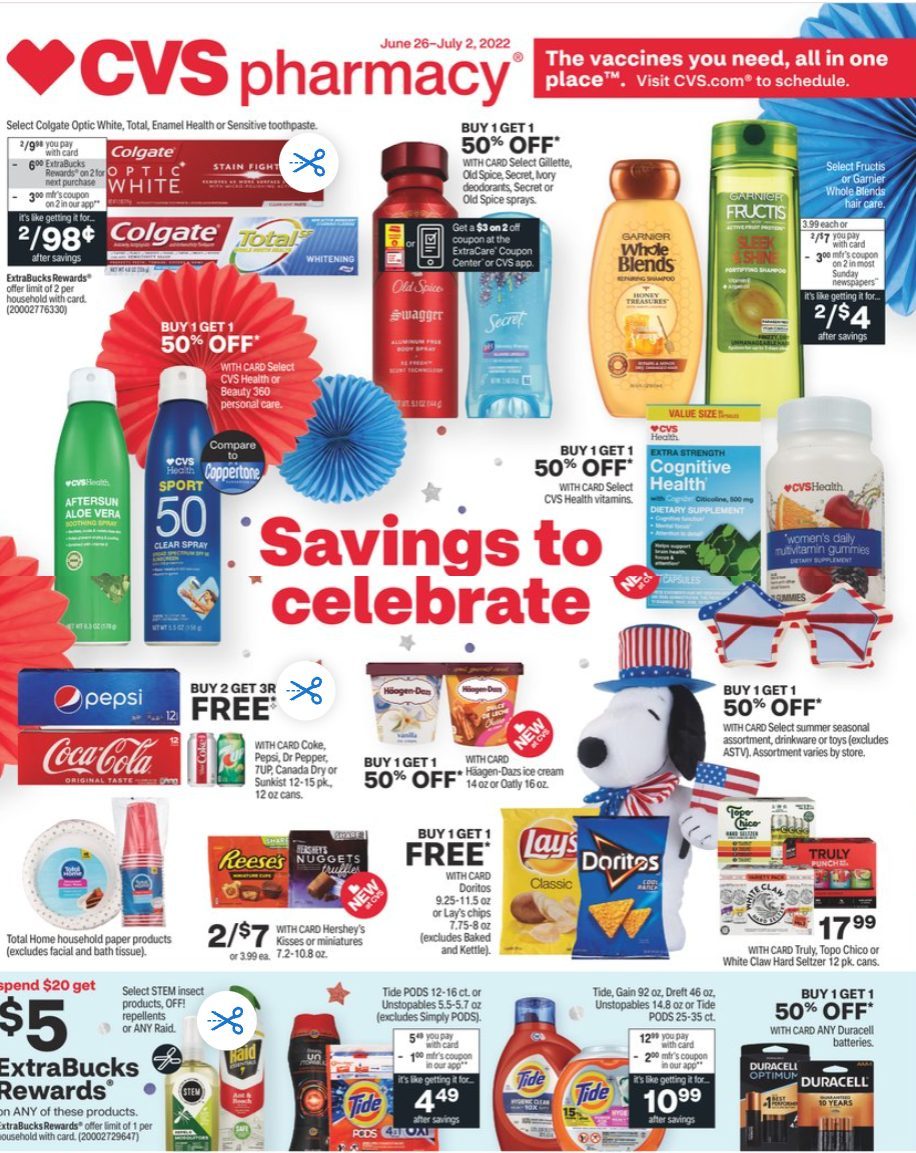 CVS Weekly Ad Jun 26 Jul 2, 2022 WeeklyAds2