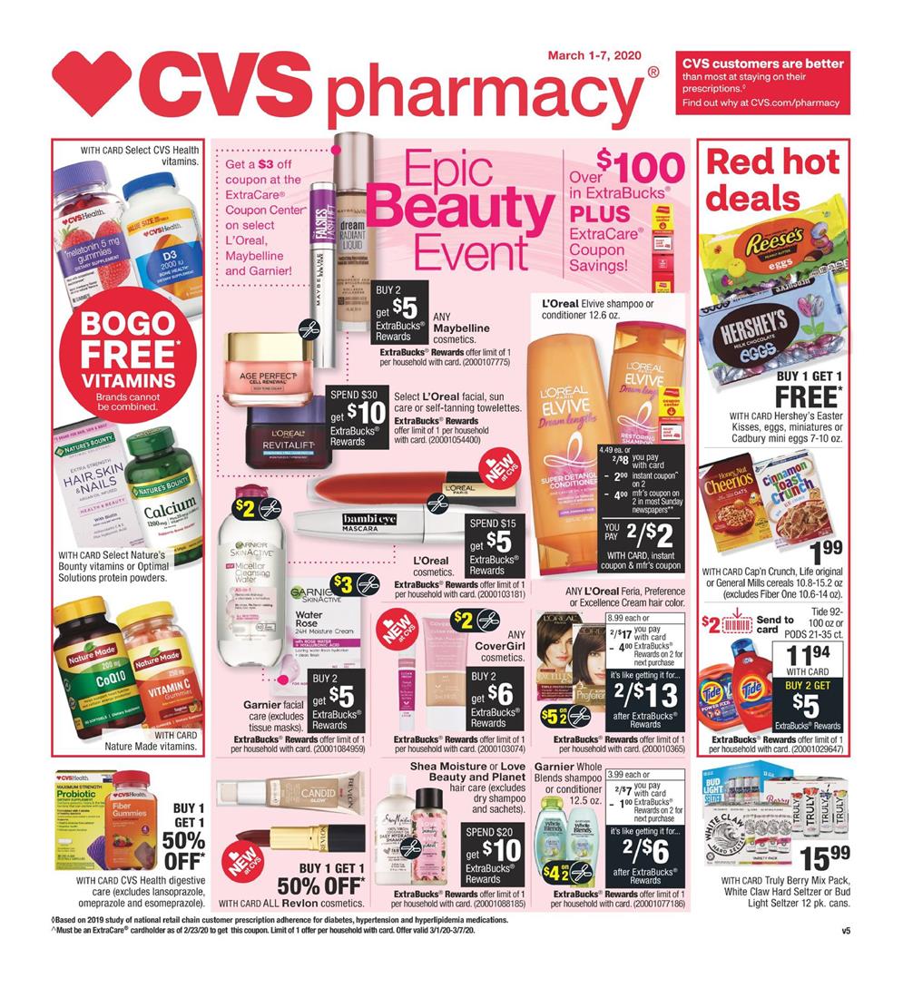 CVS Weekly Ad Mar 1 7, 2020 WeeklyAds2