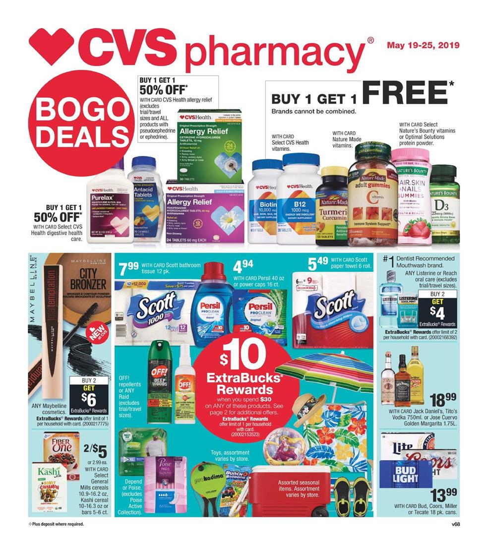 CVS Weekly Ad May 19 - 25, 2019 - WeeklyAds2