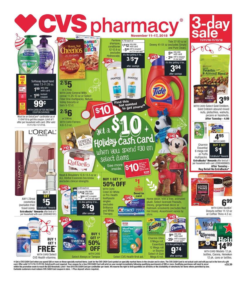 CVS Weekly Ad Nov 11 17, 2018 WeeklyAds2