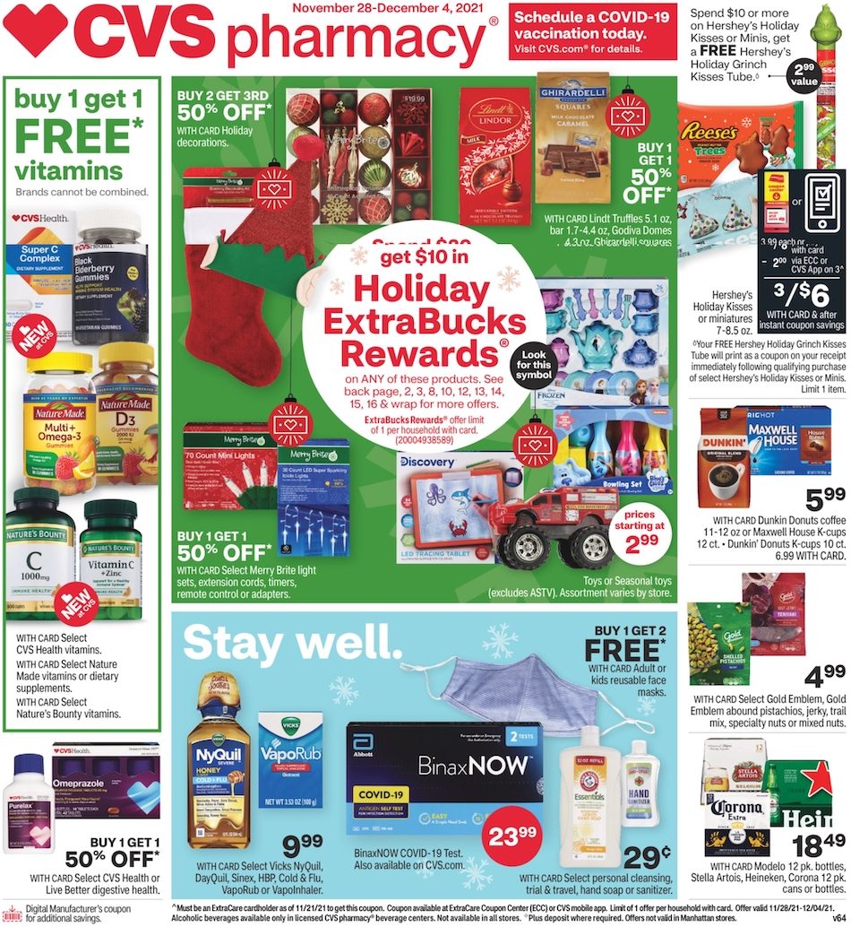 CVS Weekly Ad Nov 28 - Dec 4, 2021 - WeeklyAds2