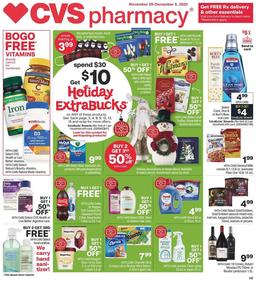 CVS Weekly Ad Nov 29 - Dec 5, 2020
