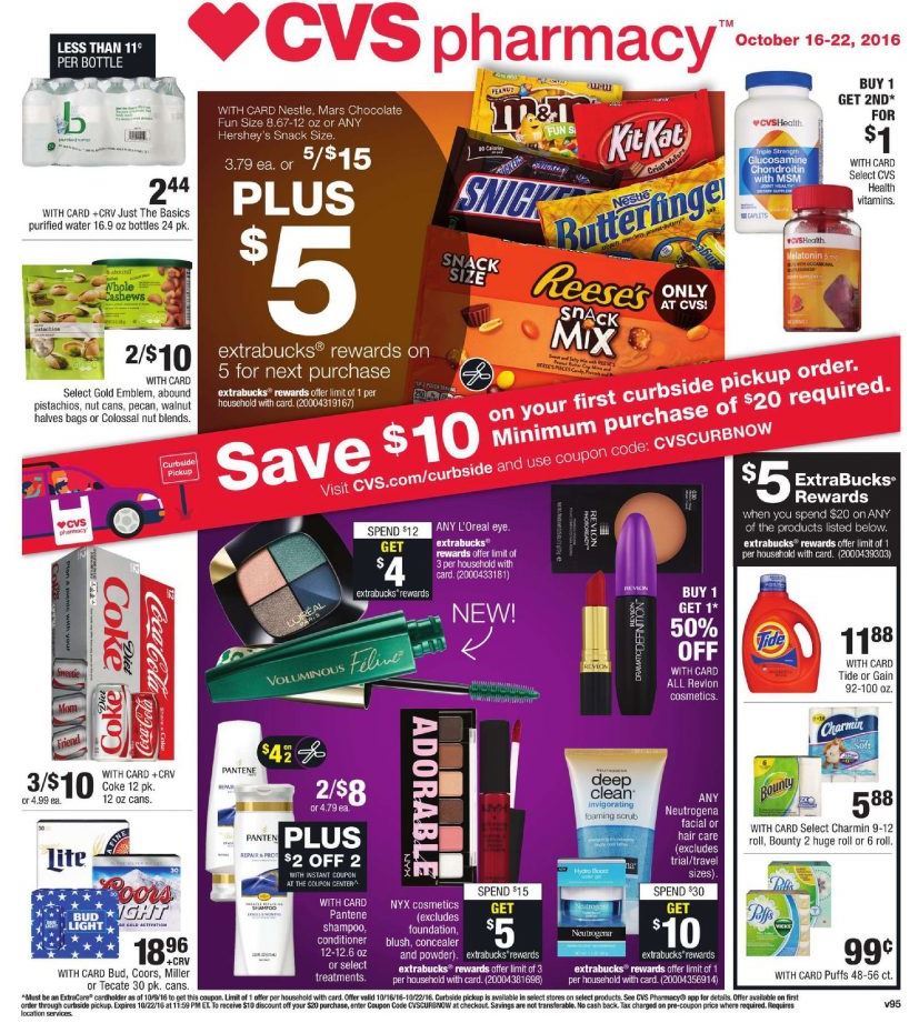 CVS Weekly Ad Oct 16 - 22 2016 page 1