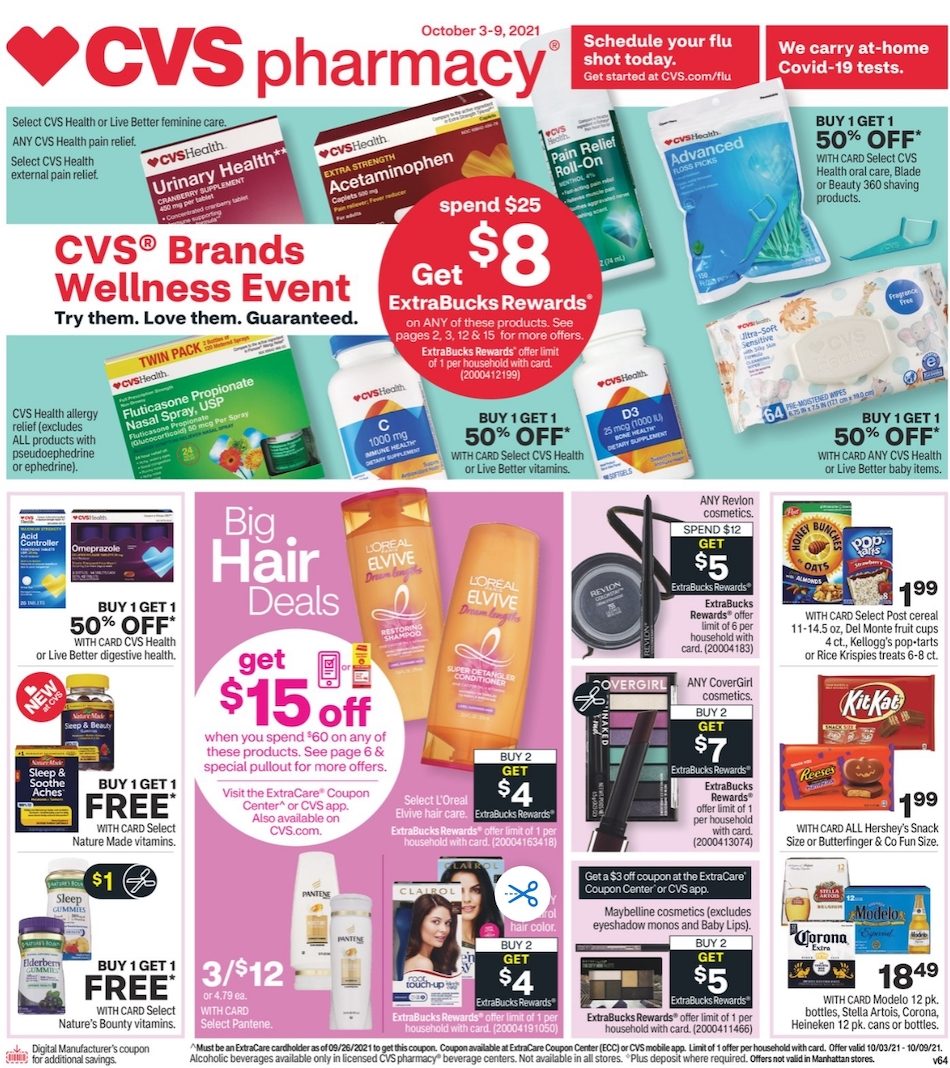 CVS Weekly Ad Oct 3 9, 2021 WeeklyAds2