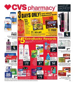 CVS Weekly Ad Oct 29 - Nov 4, 2017