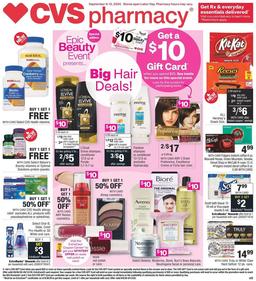 CVS Weekly Ad Sep 13–19, 2020