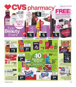CVS Weekly Ad Sep 15–21, 2019