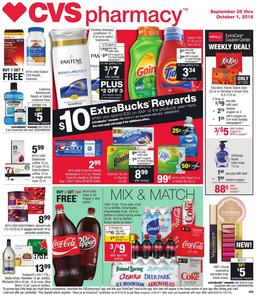 CVS Weekly Ad September 25 2016