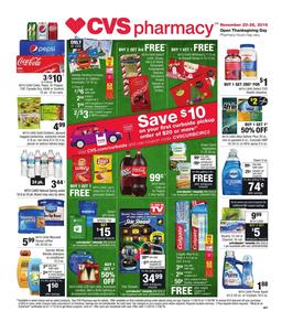 CVS Weekly Ad Thanksgiving Nov 20 - 26 2016
