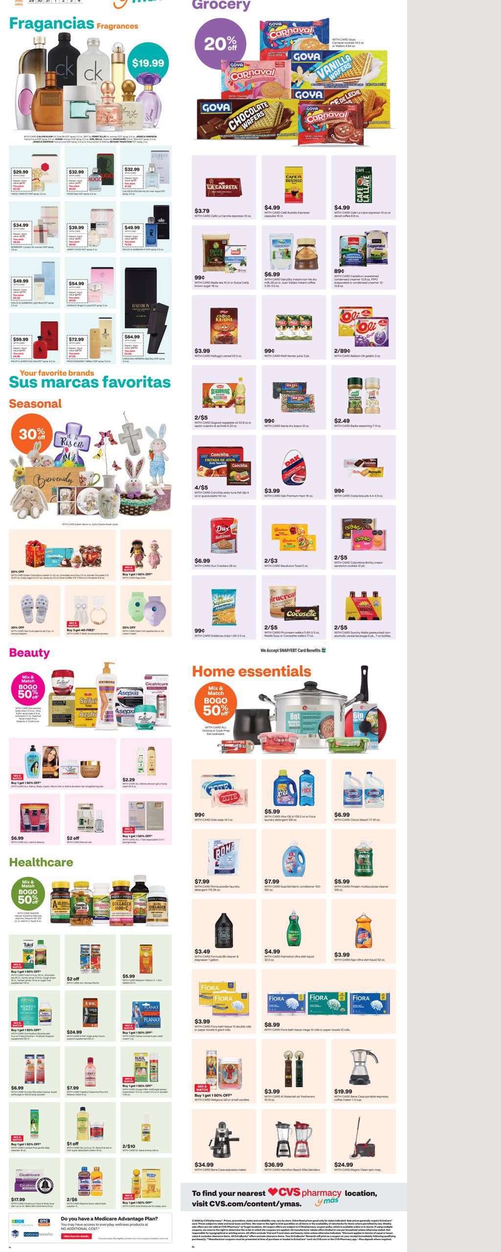 CVS Weekly Ad y más March 29 - April 4, 2026 | WeeklyAds2