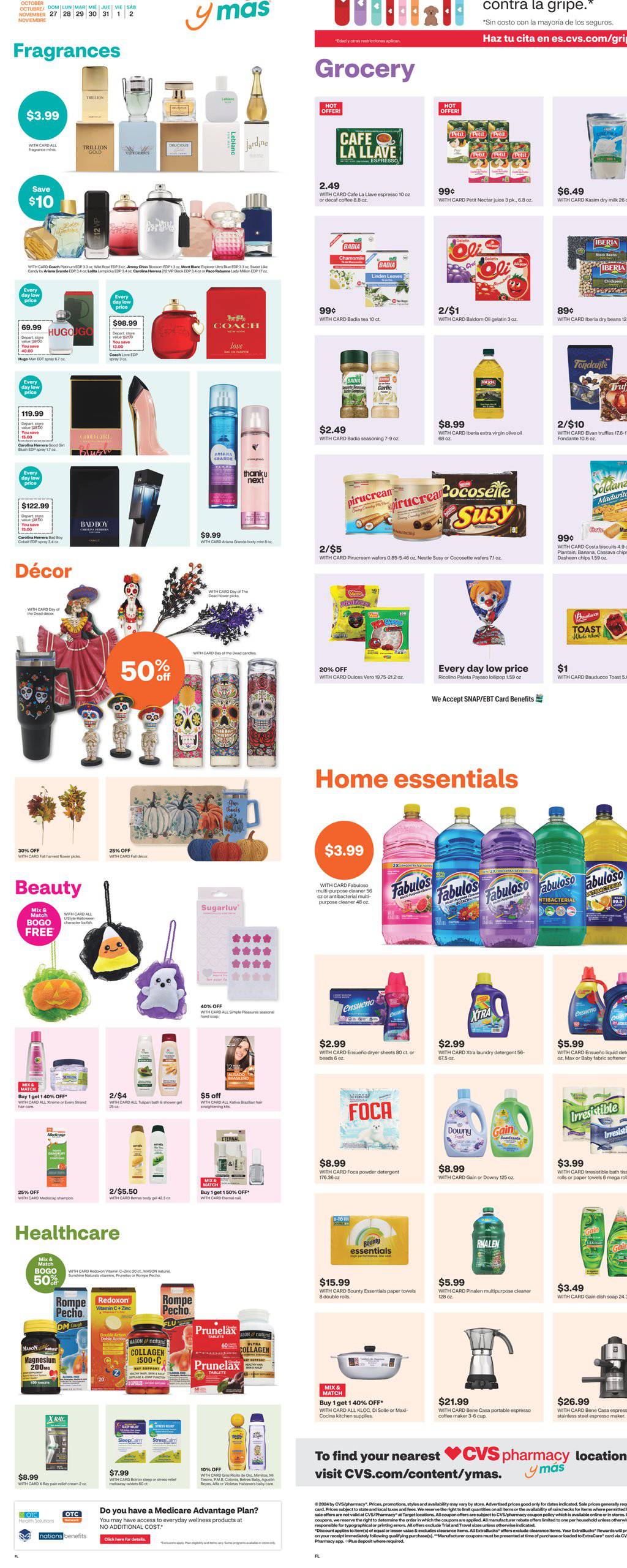CVS Weekly Ad y más October 27 - November 2, 2024 | WeeklyAds2
