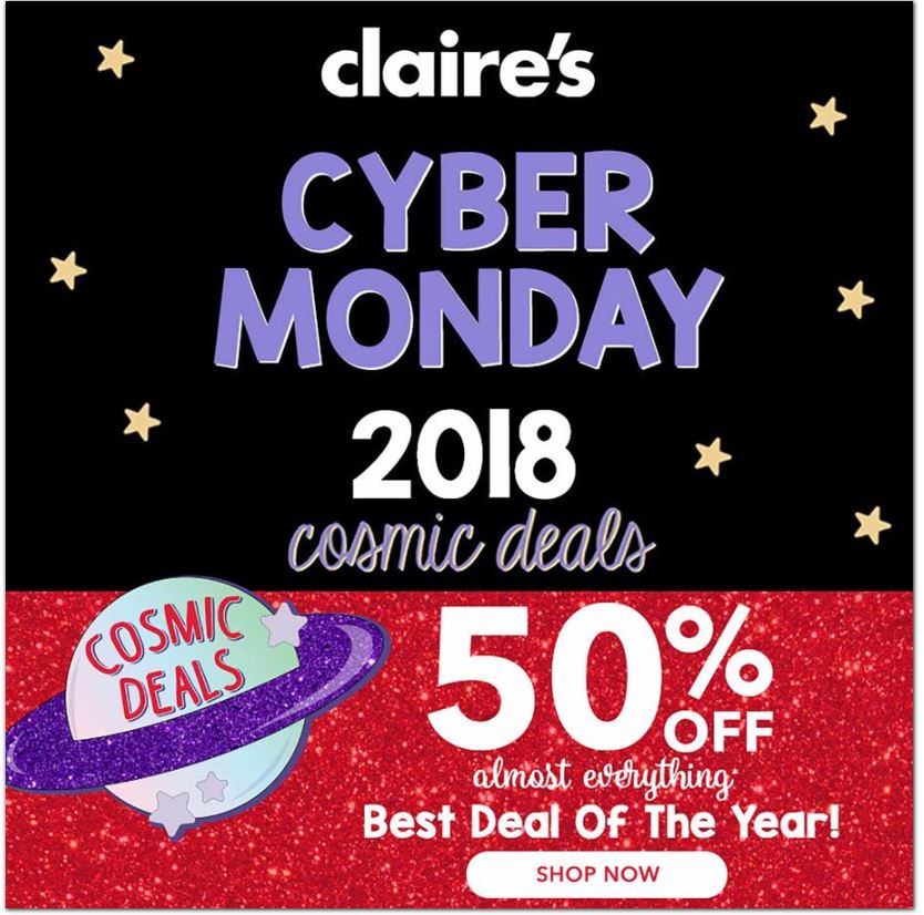 Claire's Cyber Monday Ad 2018 WeeklyAds2