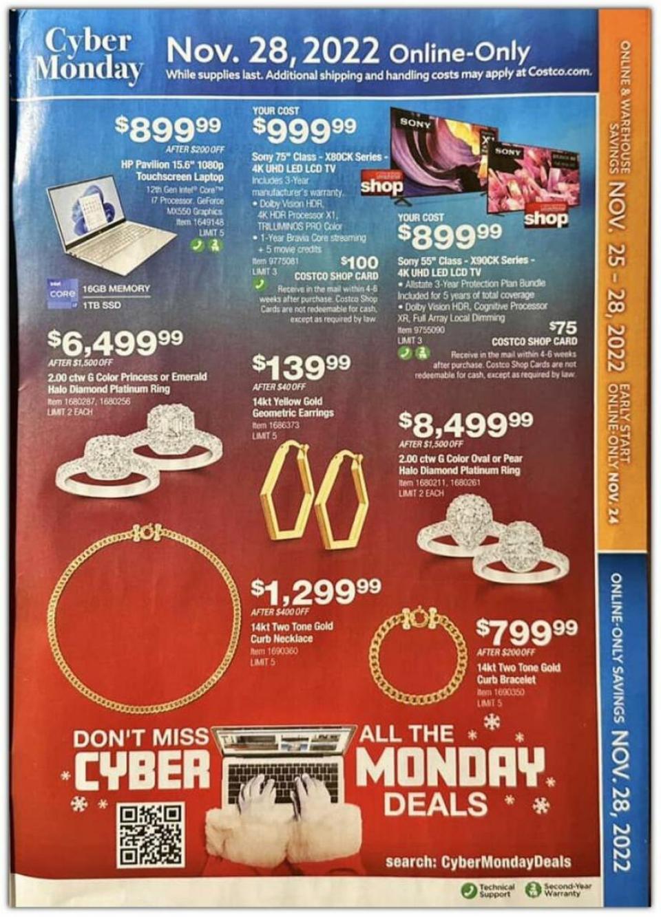 Costco Cyber Monday Ad 2022 WeeklyAds2