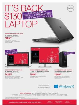 Dell Cyber Monday Ad 2018