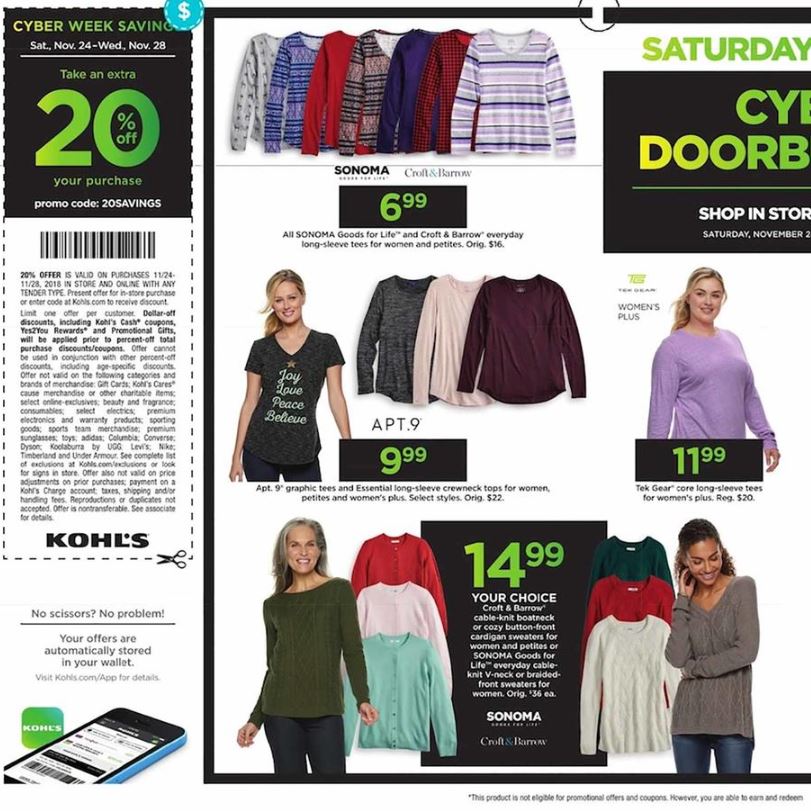 Kohl's Cyber Monday Ad 2018 WeeklyAds2