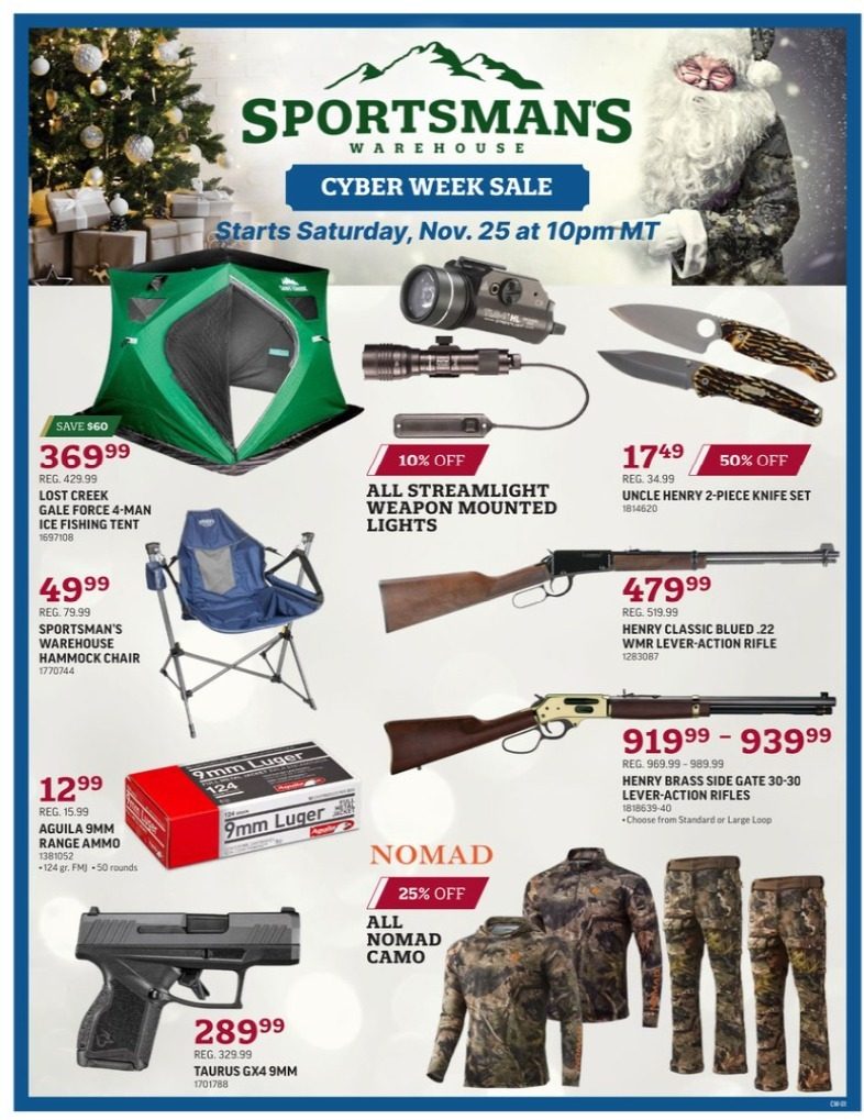 Sportsman's Warehouse Cyber Monday 2023 WeeklyAds2