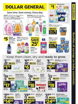 Dollar General Ad Baby Care Jan 1 - 7 2023