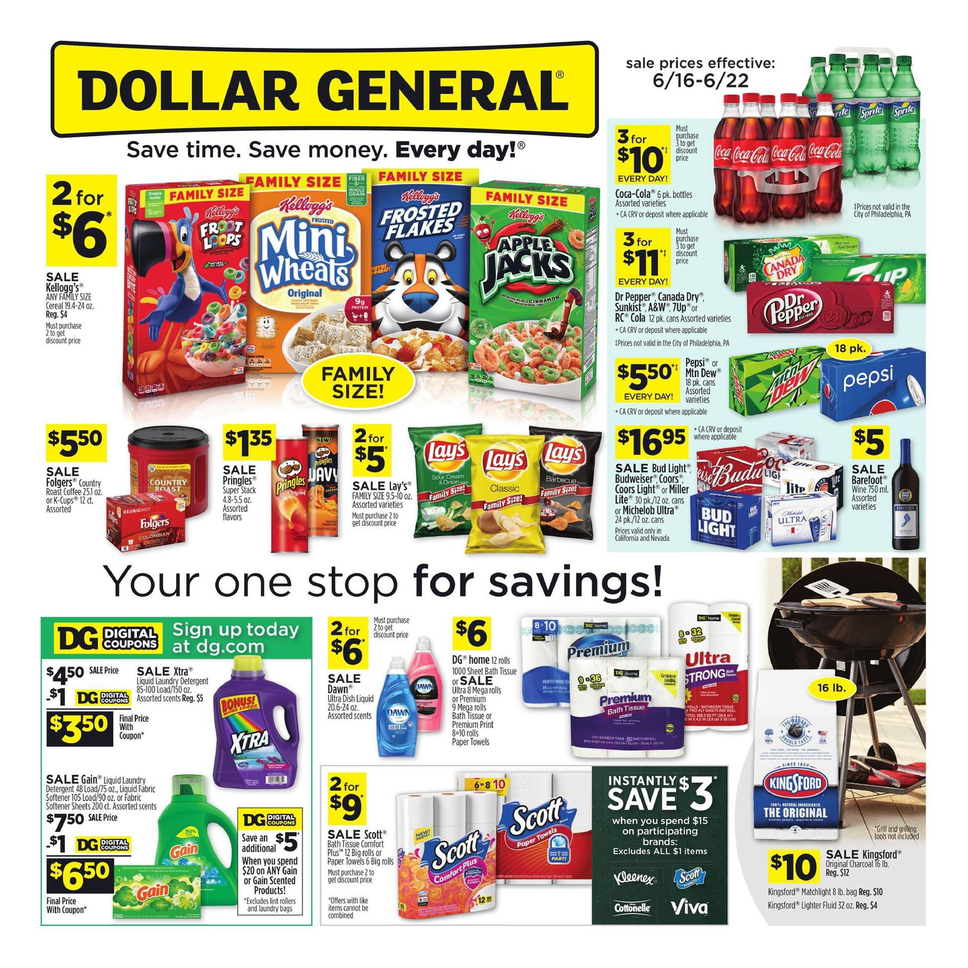 Dollar General Ad Jun 16 - 22, 2019 - WeeklyAds2