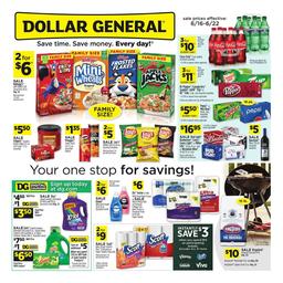 Dollar General Ad Jun 16–22, 2019