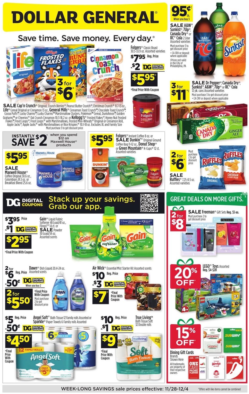 Dollar General Ad Nov 28 - Dec 4, 2021 - WeeklyAds2