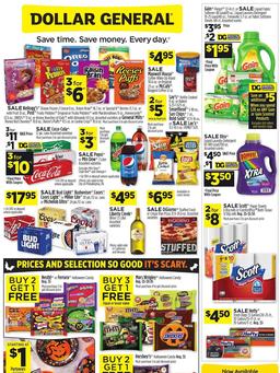 Dollar General Ad Oct 20–26, 2019