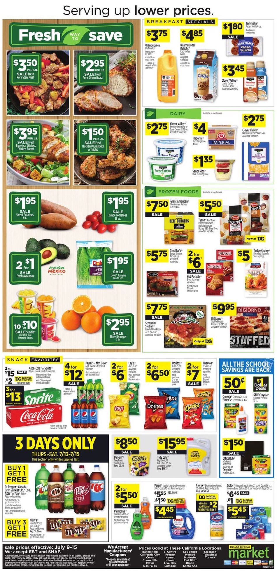 Dollar General Market Ad Jul 9 15, 2023 WeeklyAds2