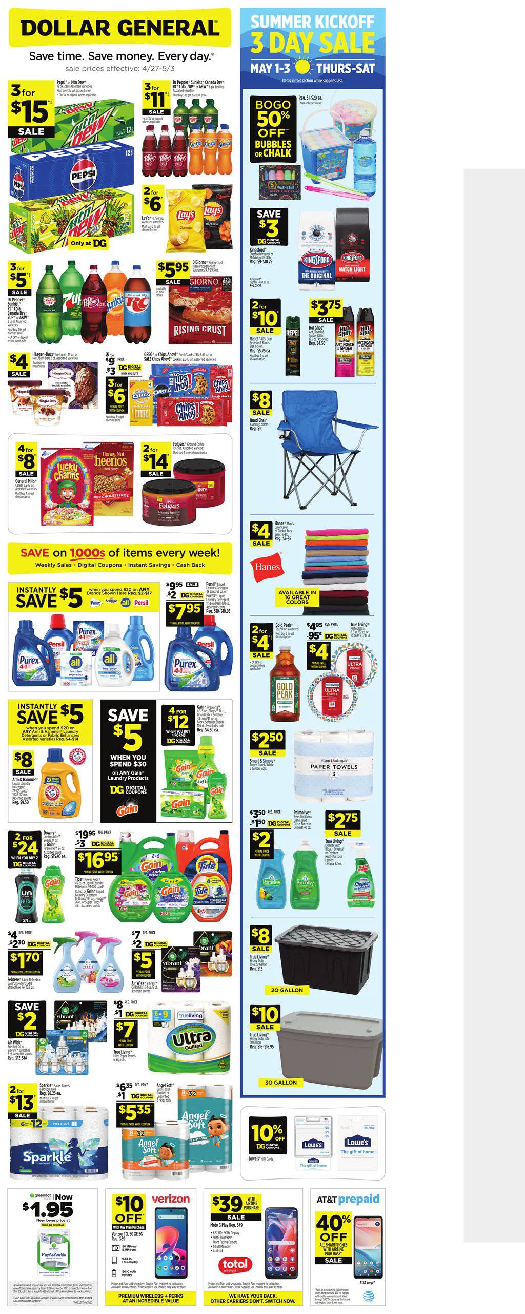 Dollar General Weekly Ad April 27 - May 3, 2025 | WeeklyAds2