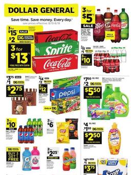 Dollar General Weekly Ad Aug 13 - 19, 2023