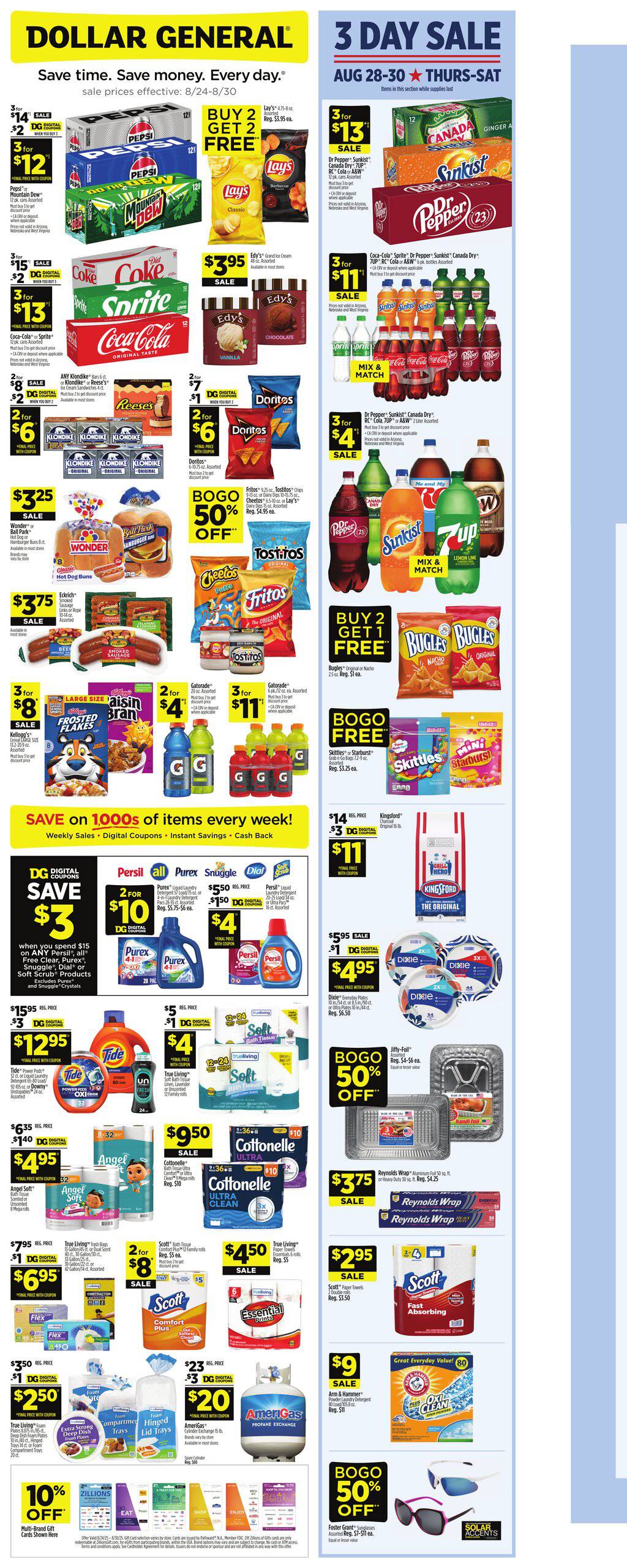 Dollar General Weekly Ad August 24 - 30, 2025 | WeeklyAds2