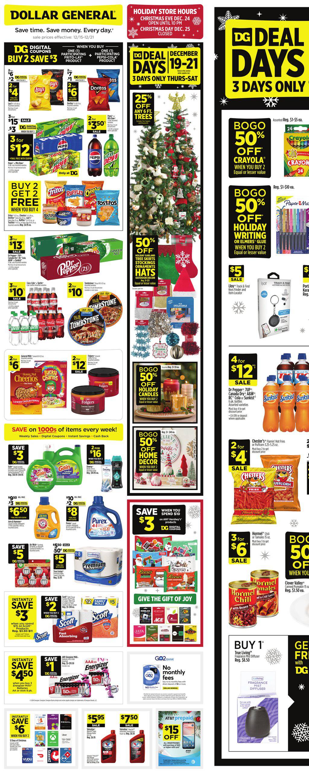 Dollar General Weekly Ad December 15 - 21, 2024 | WeeklyAds2