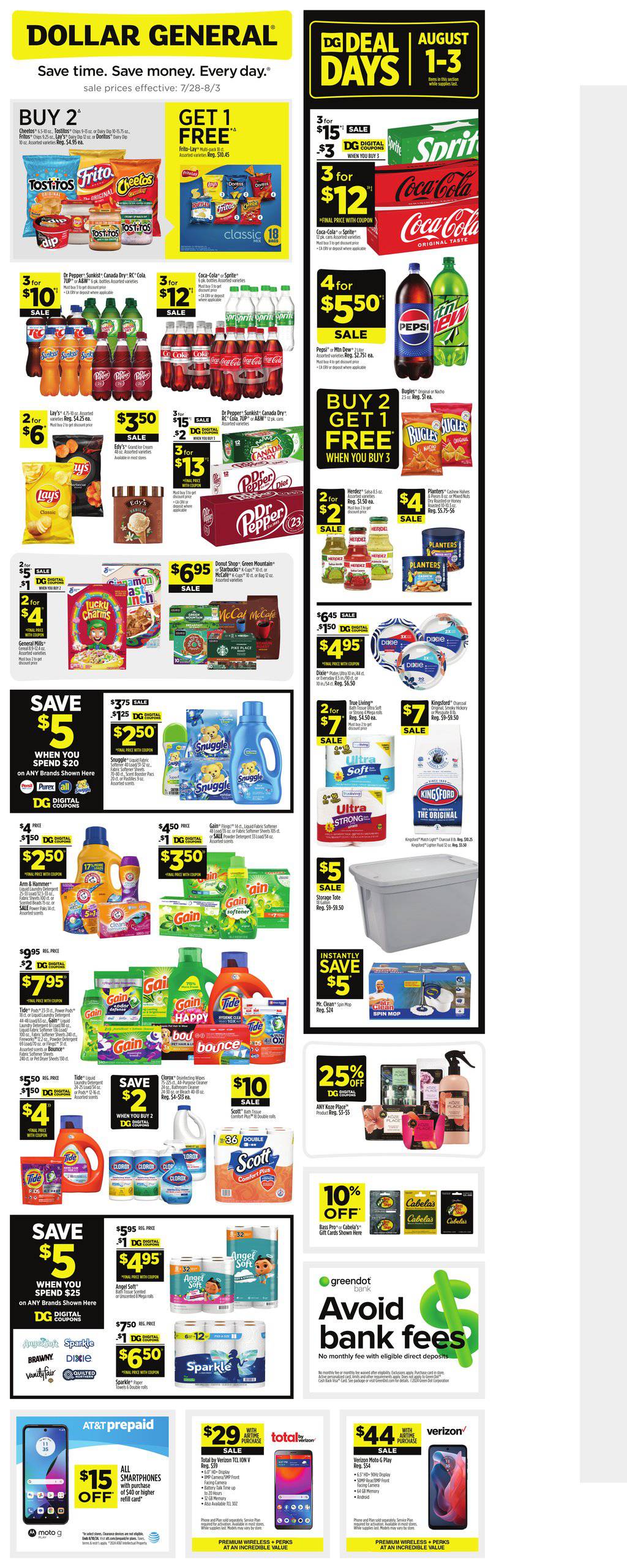 Dollar General Weekly Ad July 28 - August 3, 2024 | WeeklyAds2