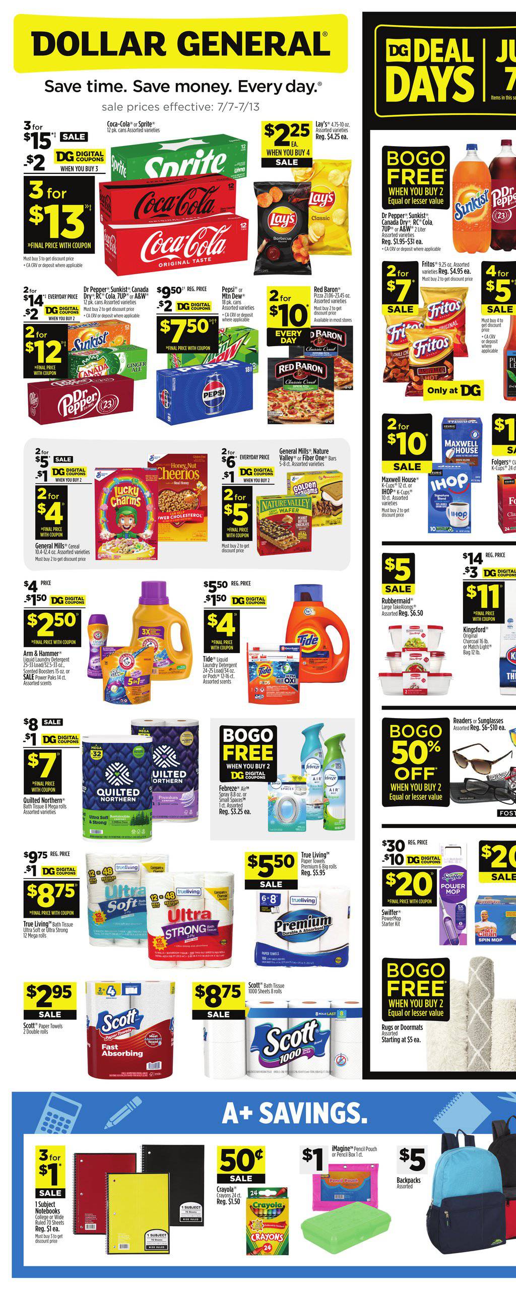 Dollar General Weekly Ad July 7 - 13, 2024 | WeeklyAds2