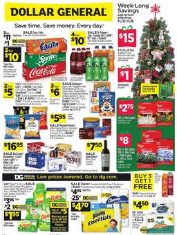 Dollar General Weekly Ad Nov 3–9, 2019