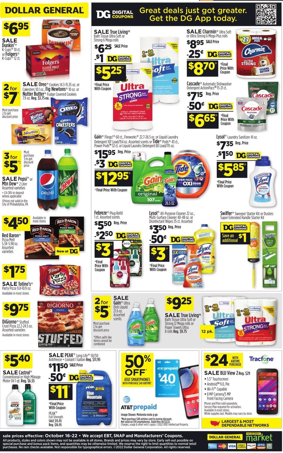 Dollar General Weekly Ad Oct 16 - 22, 2022 - WeeklyAds2