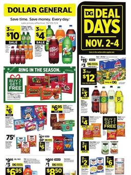 Dollar General Weekly Ad Oct 29 - Nov 4, 2023