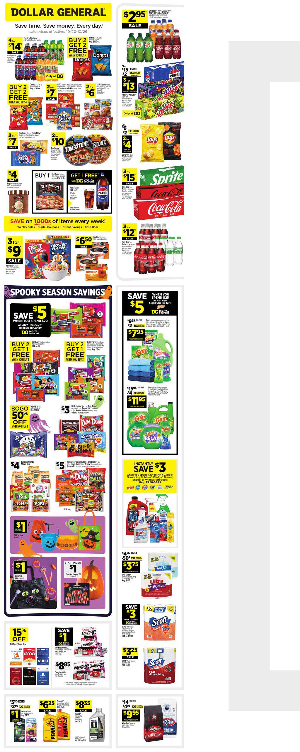 Dollar General Weekly Ad October 20 - 26, 2024 | WeeklyAds2