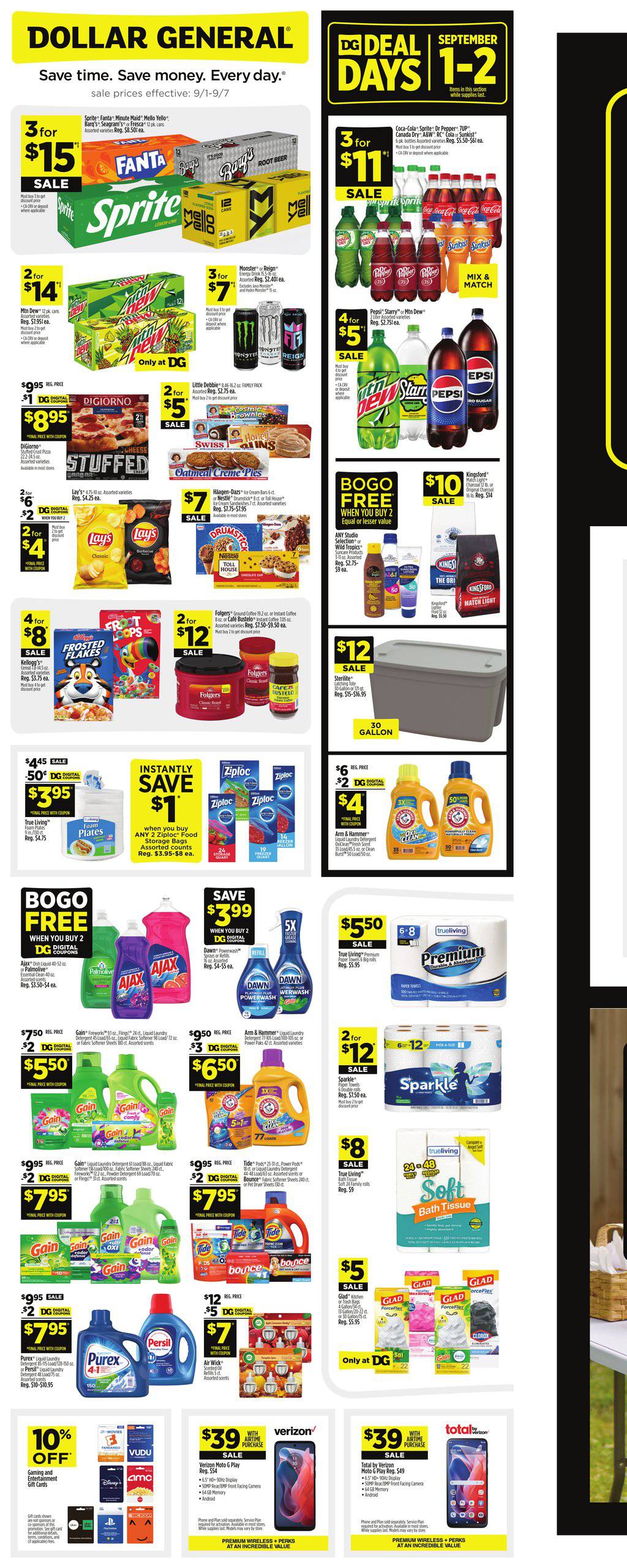 Dollar General Weekly Ad September 1 - 7, 2024 | WeeklyAds2
