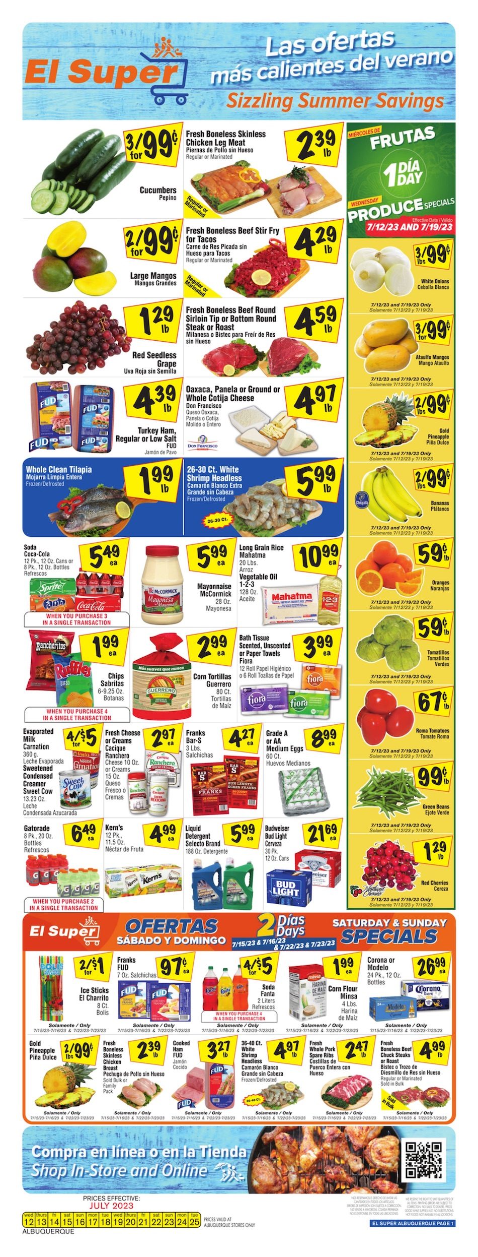 El Super Weekly Ad Jul 12 - 25, 2023 - WeeklyAds2