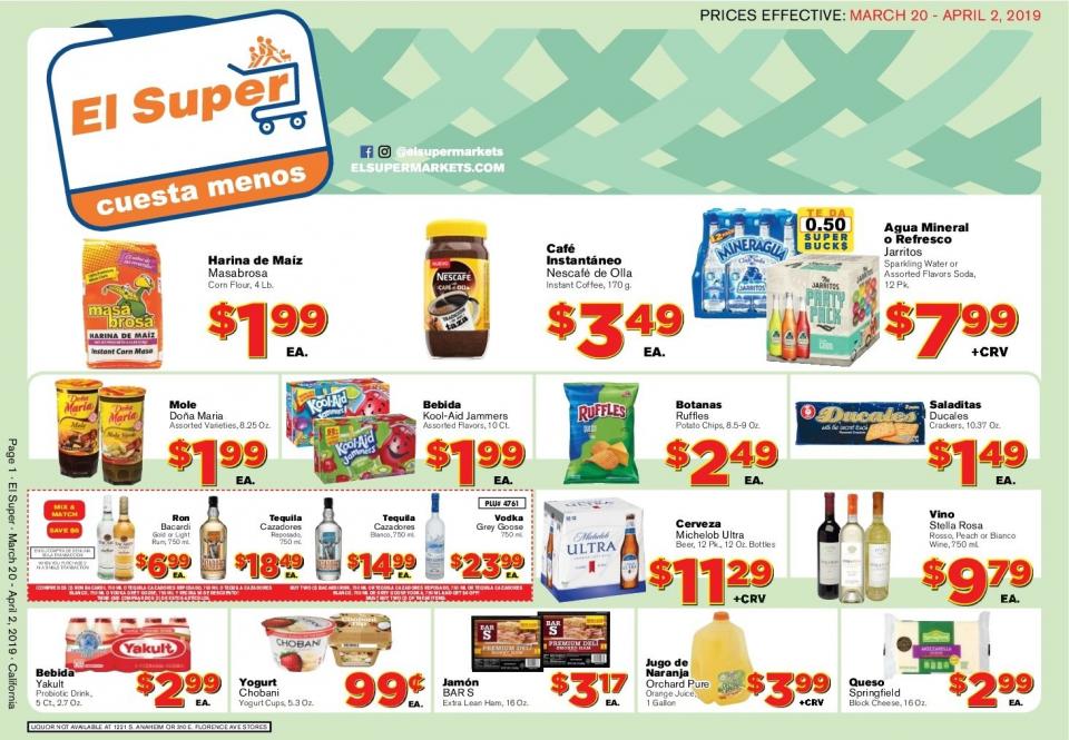 El Super Ad Mar 20 - Apr 2, 2019 - WeeklyAds2