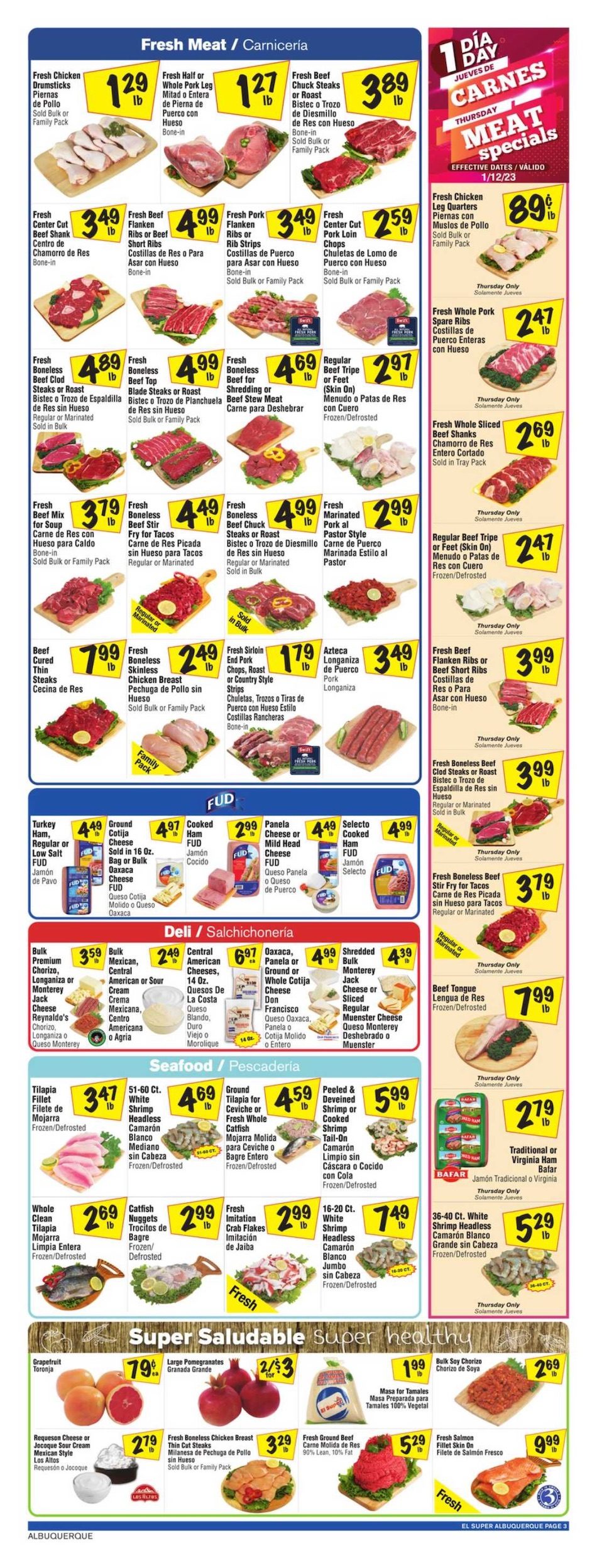 El Super Weekly Ad Sale Jan 11 17, 2023 WeeklyAds2