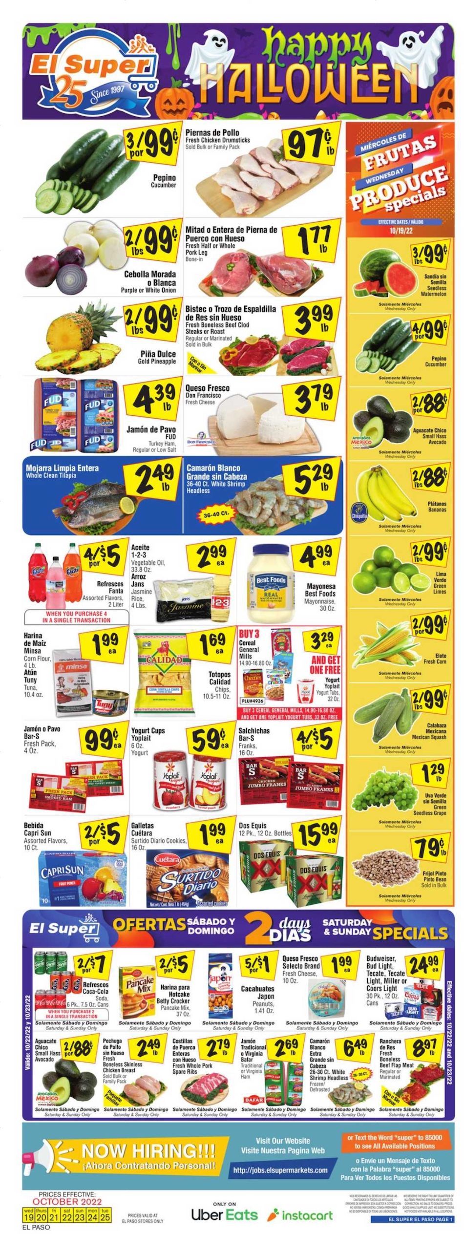 El Super Weekly Ad Oct 19 - 25, 2022 - WeeklyAds2